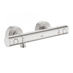 Mitigeur bain/douche thermostatique Cosmopolitan, Supersteel