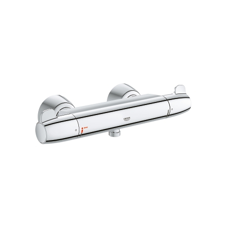 Mitigeur bain/douche thermostatique Grotherm, Chrome