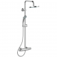 Colonne de douche 200 mm Ceratherm, Chrome