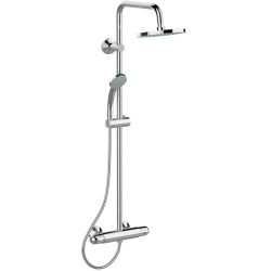 Colonne de douche 200 mm Ceratherm, Chrome