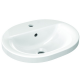Connect lavabo à encastrer ovale 480 x 175 x 400 mm, blanc (E503801)