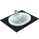 Connect lavabo à encastrer 550 mm ovale 550 x 175 x 430 mm, blanc (E503901)