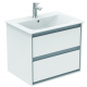 CONNECT AIR Lavabo-plan 64 x 46 cm Blanc IdealPlus (E0289MA)