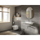 CONNECT AIR Lavabo-plan 64 x 46 cm Blanc IdealPlus (E0289MA)