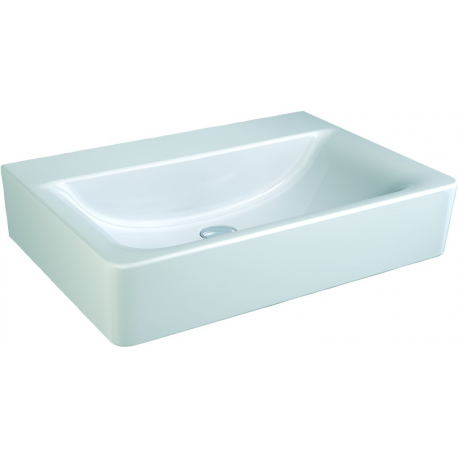 CONNECT Lavabo sans trou/sans trop-plein 600 x 155 x 460 mm blanc IdealPlus (E8102MA)