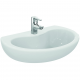 CONTOUR 21 Lavabo , 1 trou, sans trop-plein 600 x 155 x 415 mm, blanc IdealPlus (S2664MA)