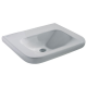 CONTOUR 21 Lavabo pour personnes à mobilité réduite 650x175x555 mm sans trou/ouverture , blanc (S253401)