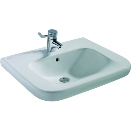 CONTOUR 21 Lavabo pour personnes à mobilité réduite 650 x 175 x 555 mm blanc (V216801)