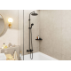 Vernis Blend Colonne de douche 240 1 jet Ecosmart avec mitigeur thermostatique