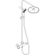 Vernis Blend Colonne de douche 240 1 jet Ecosmart avec mitigeur thermostatique