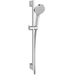 Vernis Blend Set de douche 2 jets EcoSmart 9 l/min avec barre Unica 65 cm, Chrome (26279000)