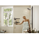 Pulsify Showerpipe 24241670 avec thermostat de douche Shower Tablet Select 400, EcoSmart, chrome