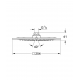 Douche de tête Rainshower® F-Series 10" 254 x 2541 jet, Chrome