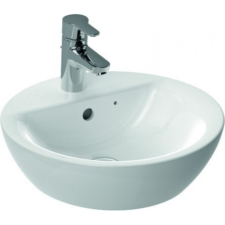 CONNECT Lavabo à poser 430 x 165 x 430 mm, blanc (E804001)