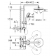 Colonne de douche Tempesta Cosmopolitan System 210 thermostatique