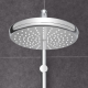 Douche de tête Tempesta 210 1 jet, Chrome