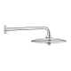 Douche de tête Euphoria 260 et bras plafonnier 380 mm 3 jet, Chrome