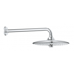 Douche de tête Euphoria 260 et bras plafonnier 380 mm 3 jet, Chrome