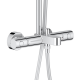 Colonne de douche avec thermostatique Euphoria System 260, Chrome
