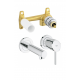 Mitigeur s lavabo encastré Concetto S, Chrome