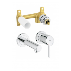 Mitigeur s lavabo encastré Concetto S, Chrome