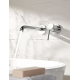 Mitigeur lavabo encastré Essence L & corps d'encastrement, Chrome