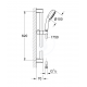 Ensemble de douche Tempesta Cosmopolitan 100 3 jets