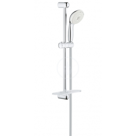 Ensemble de douche Tempesta 100 3 jets, Chrome