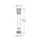 Flexible douche Relexaflex 1250mm, Chrome
