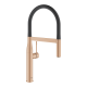 Grohe Essence Mitigeur monocommande évier avec Limiteur de température, Warm Sunset brossé (30294DL0)