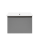 Meuble gris avec vasque 58x43x44,8cm Savona