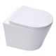 Pack WC : Bâti SATAMS + WC Infinitio blanc brillant + plaque