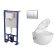 Pack WC : SATAMS + WC Infinitio Bidet + fixations + plaque