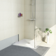 Bac de douche "Aqua Reno" 1800x900x450mm & 75x450mm