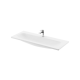 Lavabo Clear 80cm, Blanc