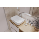 Mitigeur lavabo haut "Optima Cube Way", Chrome