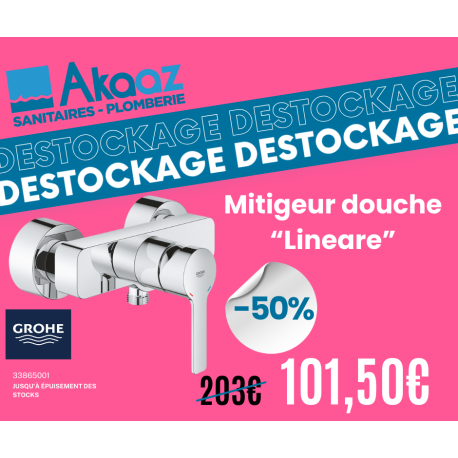 Lineare New Mitigeur monocommande 1/2’’ douche (33865001)