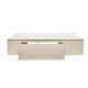 Meuble & lavabo 165cm, Beige