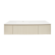 Meuble & lavabo 165cm, Beige