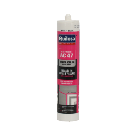 Silicone joint & fissure 300mL AC-47 blanc (T052001)