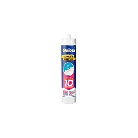 Cartouche silicone résistant à la moisissure 280mL, Blanc (T043737)