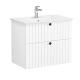 Meuble & lavabo "Root' 80cm, Blanc Mat