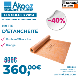 KERDI Natte d'étanchéité - rouleau de 30m x 1m (Kerdi200)