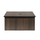 Meuble & plan "Evolution" 80 cm, Noyer Mat