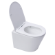 WC suspendu Infinitio, Blanc Brillant (SATINF010RREXP)