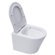 WC suspendu Infinitio, Blanc Brillant (SATINF010RREXP)