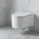 WC suspendu Tornado, Blanc