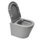 WC suspendu Infinio, Gris