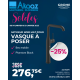 Mitigeur vasque à poser XL "Essence", Phantom Black