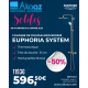 Euphoria System 310 Colonne de douche avec thermostatique pour montage mural